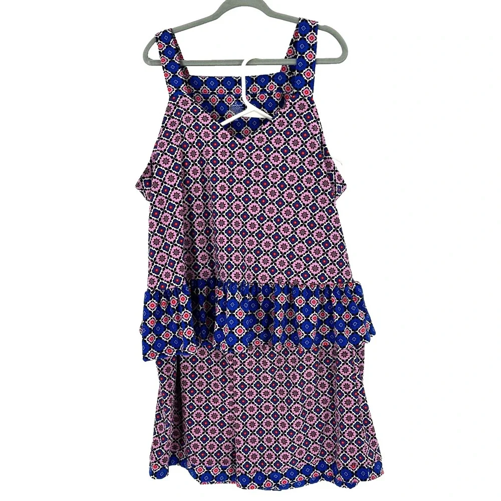 Cuddl Duds Cozy Tank Top‎ Shorts Pajama Set 2pc Women's XXL 2XL Mauve Floral NEW - Picture 3 of 12